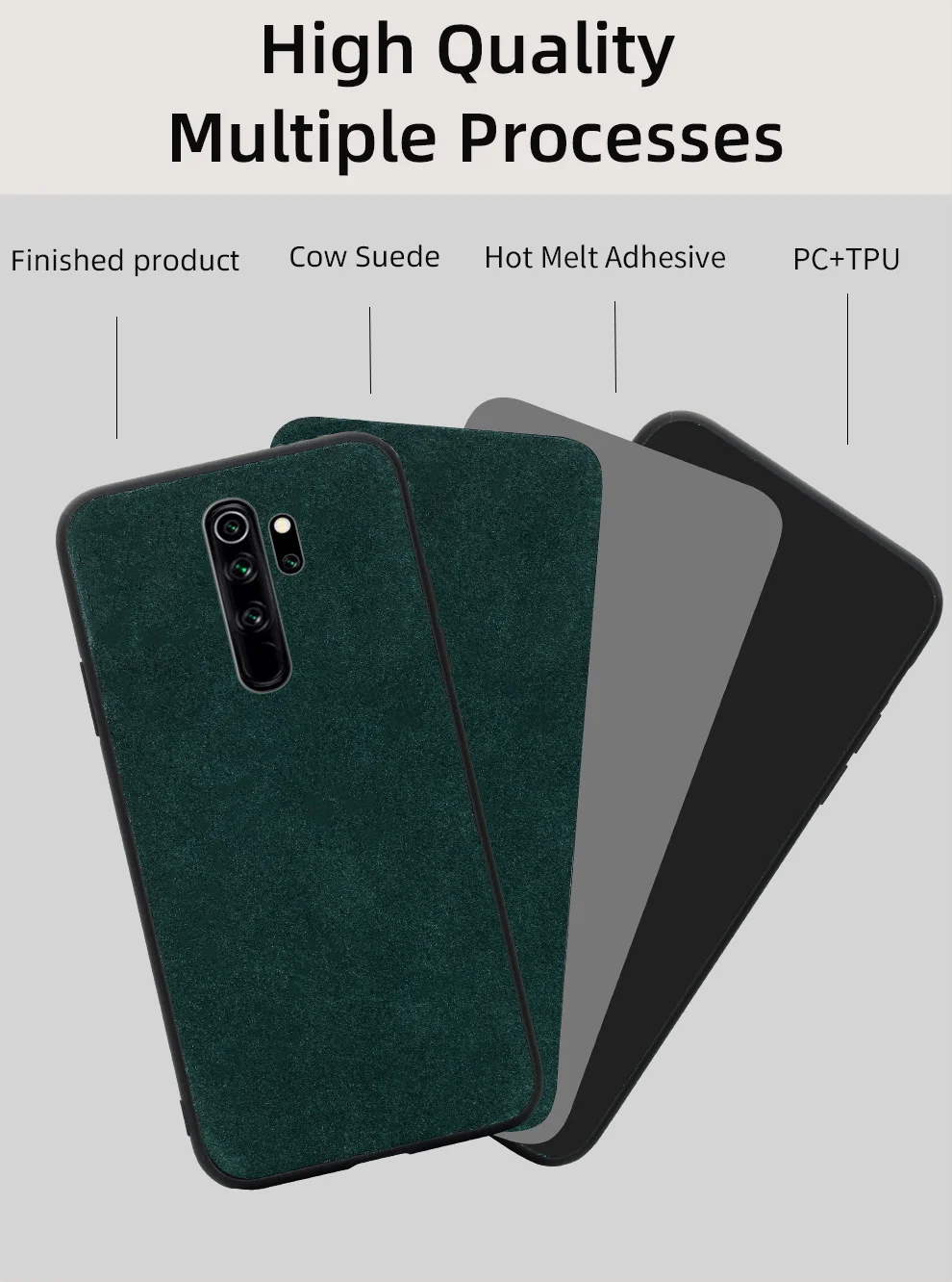 Чехол для телефона из натуральной коровьей замши для Xio mi Red mi Note 8 7 Pro Note 8T чехол для Xiaomi mi A3 A2 8 9 Lite 9T Note 10 Pro