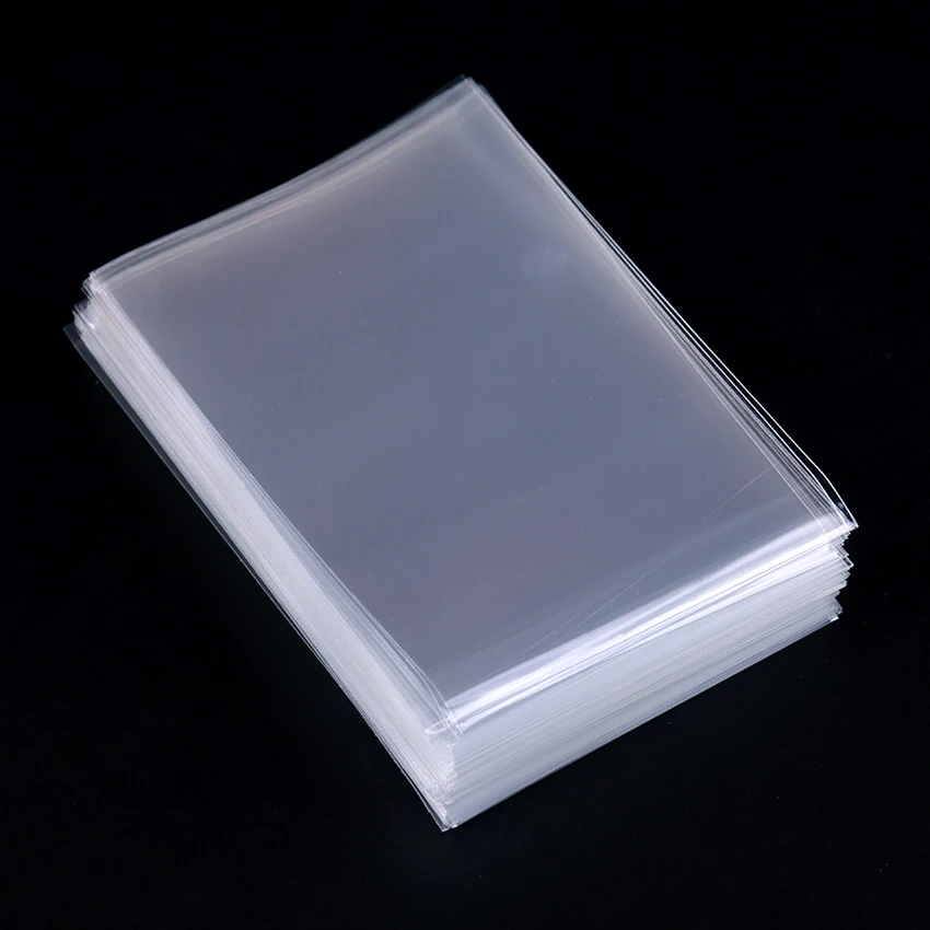 100PCS Card Sleeves Magic Board Game Tarot Three Kingdoms Poker Cards Protector Magical Gathering Board Game Accessories