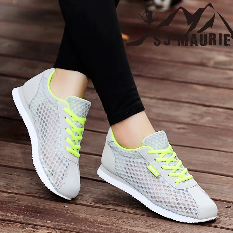 SJ-MAURIE Tenis легкая мягкая спортивная обувь Женская теннисная обувь женские устойчивые Прогулочные кроссовки дешевые