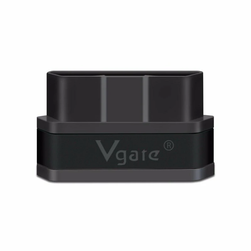 Vgate iCar2 ELM327 v2.1 wifi Bluetooth OBD2 считыватель кодов для iPhone Android ISO - Цвет: Черный