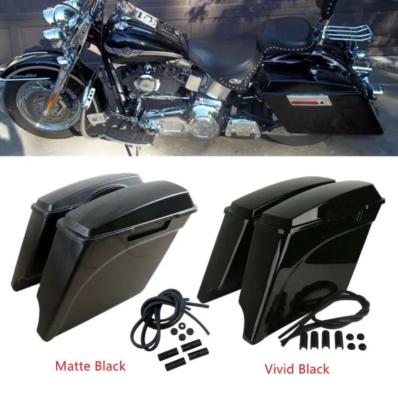 road king hard bags extended