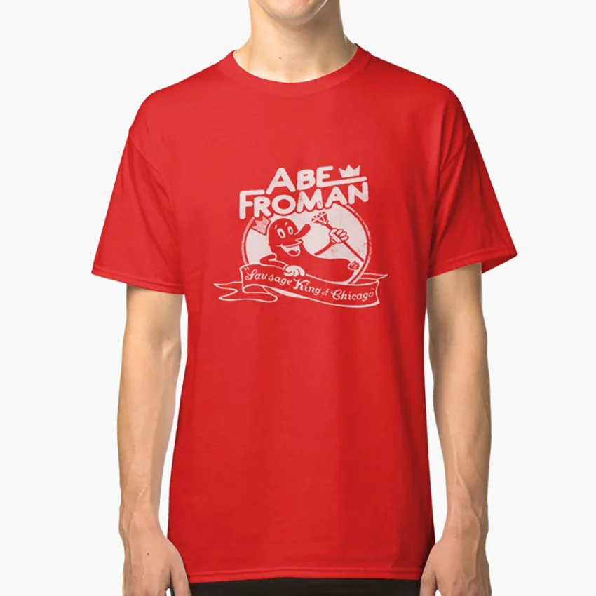Abe Froman футболка abe froman самый популярный аниме винтажный мультяшный логотип милый
