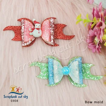 

Bowknot mold S908 products are suitable for general-purpose machines in the market Scrapbook dies