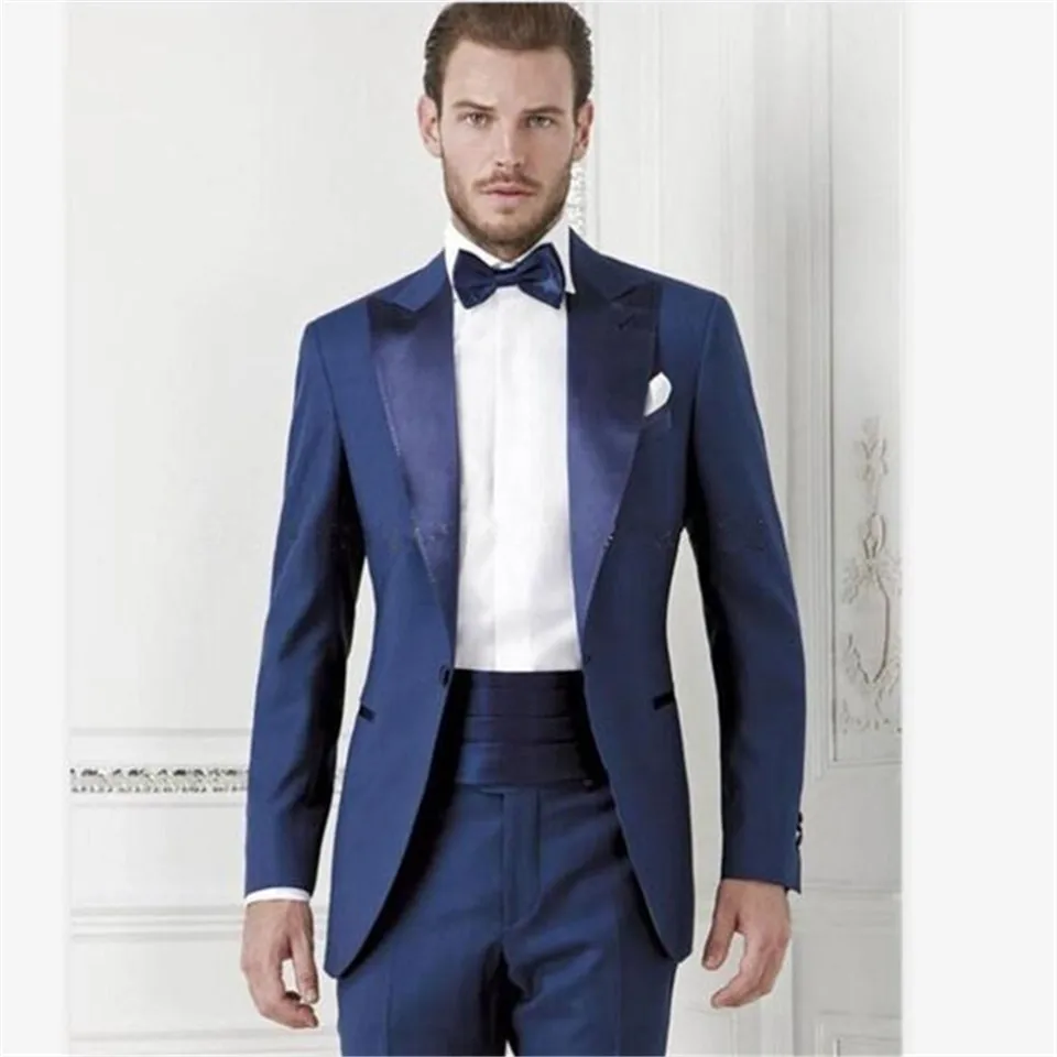 Picture style Мужской костюм смокинг Noivo Terno Slim Fit Easculino вечерние костюмы для мужчин Красный смокинг жениха высокое качество спортивные пиджаки для выпускного(пиджак+ р - Цвет: Picture style
