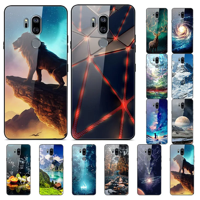 Чехол из закаленного стекла для LG K8 K350N K350DS LTE K350E Escape 3 K373 чехол G7 ThinkQ K7 K10 Leon Spirit Bags