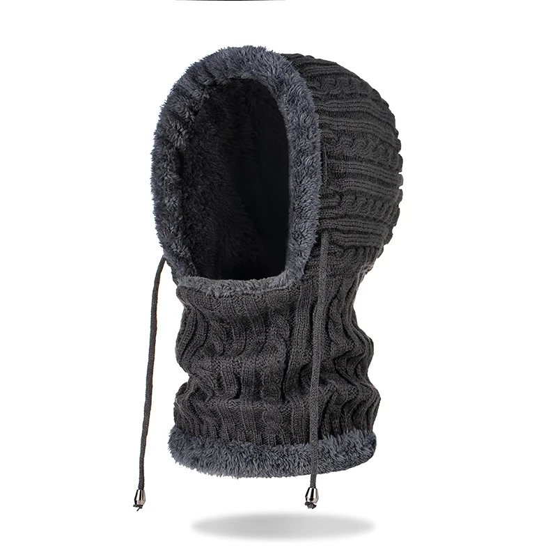 Зимняя вязаная шапка бини для мужчин Beany Skullies Beanies Зимние шапки для мужчин и женщин шапки Gorras Bonnet маска брендовые шапки - Цвет: 4
