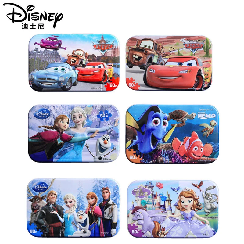 1 Surprise Nemo Cars Toys Pooh Cinderella Etc for sale online Disney 8 Puzzle MEGA Pack