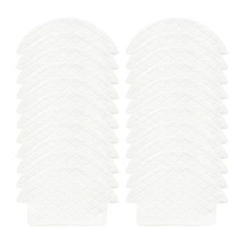 

50Pcs Disposable Wipes Mops Robot er Accessories Replacement for ECOVACS OZMO 900 DJ35 DN33 DN55 Vacuum Cleaner