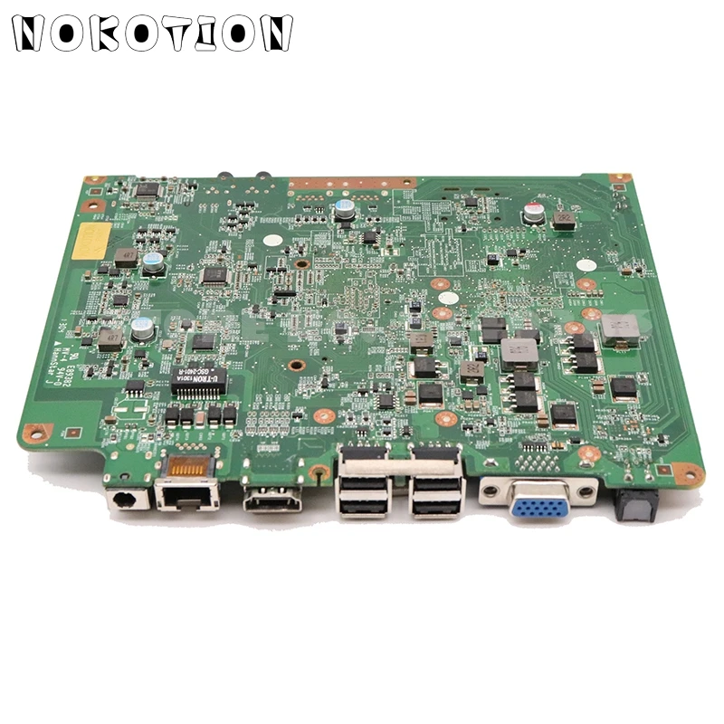 NOKOTION Laptop Motherboard For Lenovo Q190 Celeron 887/1017U CPU 90001755  BM6C66 CIHM76S VER 1.0 MB 10 MAIN BOARD