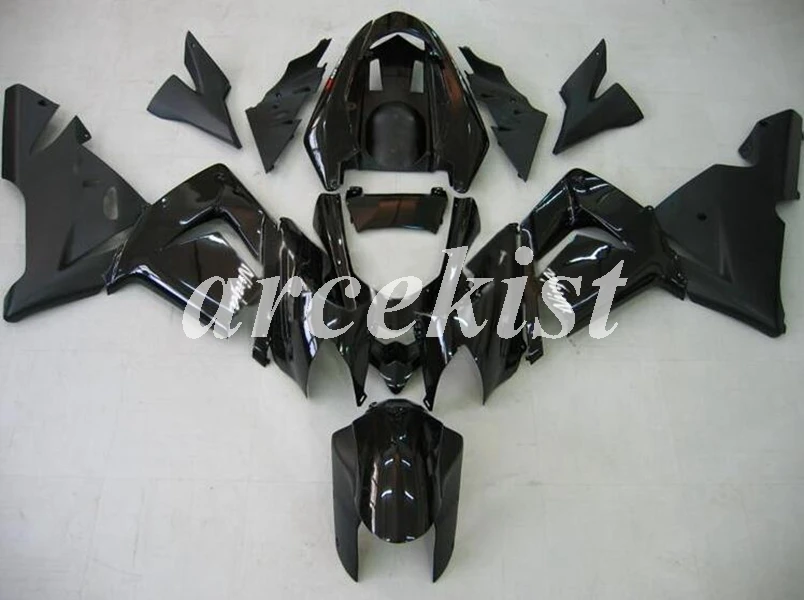 ABS мотоцикл Полный обтекатели комплект подходит для Kawasaki Ninja ZX10R 2004 2005 04 05 10R Обтекатель тела набор черный