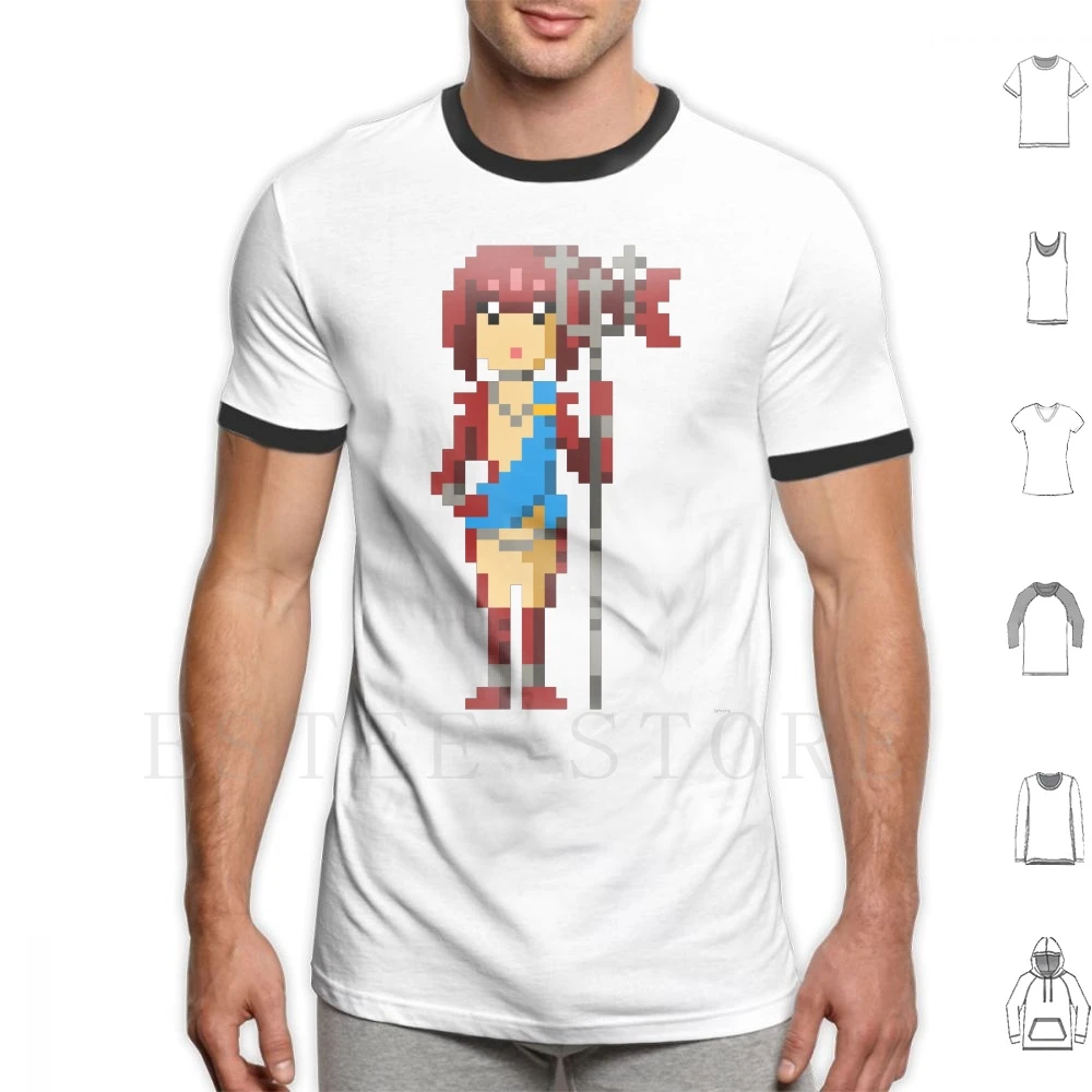 Pixel Mipha T Shirt Print Cotton Legend Of Breath Of The Wild Mipha Zora  Breath Of The Wild Loz Pixel Pixel Art Video Game|T-Shirts| - AliExpress