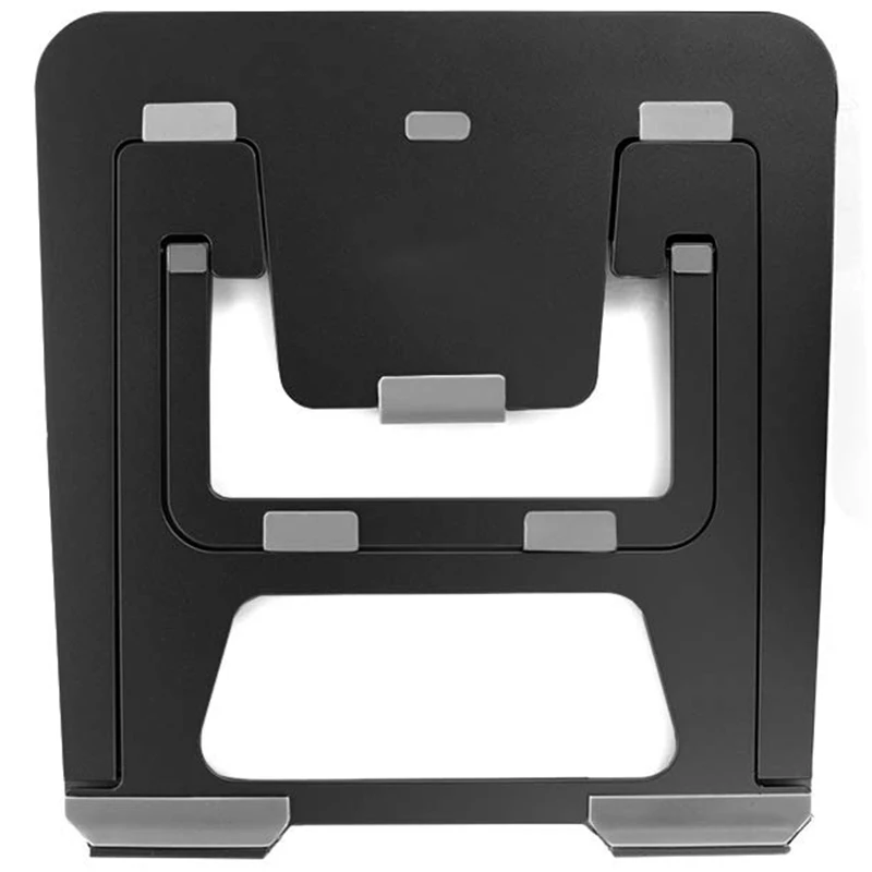 

Cooling Rack Folding Adjustable Angle Aluminum Alloy Desktop Portable Holder Office Universal Ergonomic Non Slip Laptop Stand