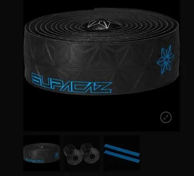 print blue Супер липкая лента для руля Supacaz Bartape - Цвет: print blue