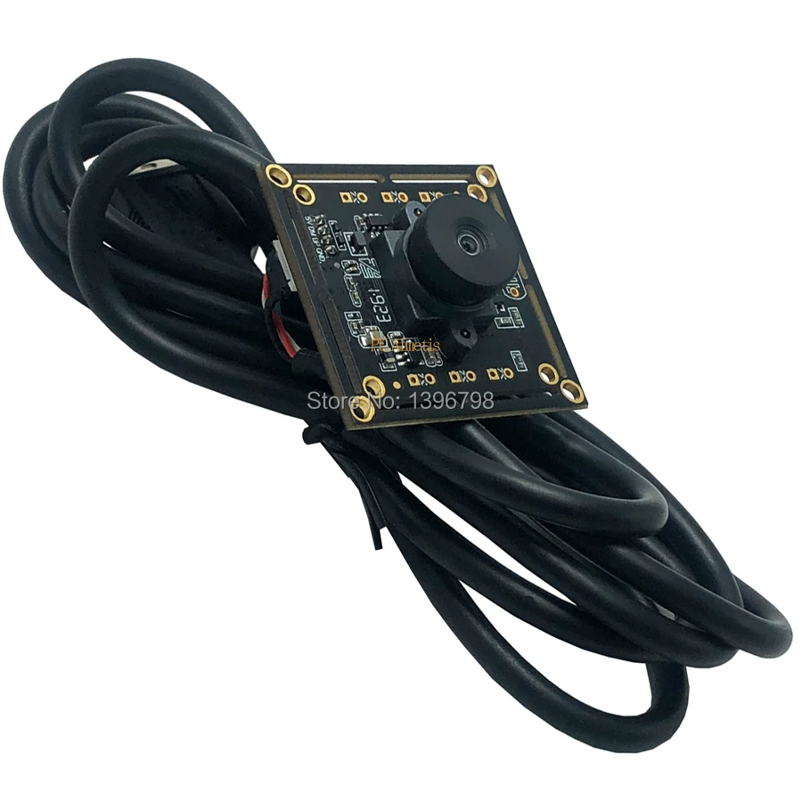 Высокоскоростной 120FPS 720P MJPEG USB модуль камеры без искажений Центральный затвор монохромный OTG UVC Linux CCTV камера наблюдения