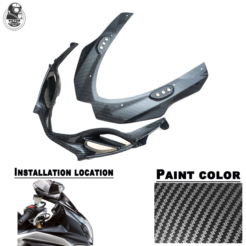 

Motorcycle Accessories Carbon Fiber Color Matching Hood Fairing ABS Injection Molding Suitable for Suzuki Gsxr 1000 2009-2016 15