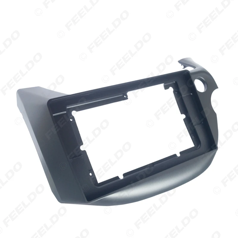 FEELDO стерео аудио 2Din фасции рамка для Honda Fit 08-13 10," большой экран CD/DVD плеер лицо тире крепление отделка комплект# AM62303