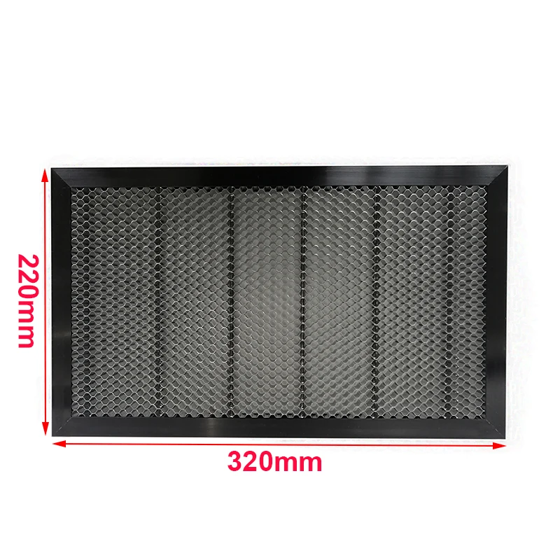 DIY Laser Enquipment Part Honeycomb Working Table  CO2 Laser Engraver Cutting Machine Shenhui SH K40 Stamp Engraver 320x220mm±5