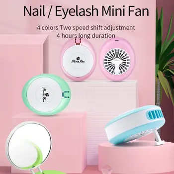 

Mini Fan Air Conditioning Fan USB Charge Cooling Glue Quickly Dry Grafted Eyelash Dedicated Dryer New