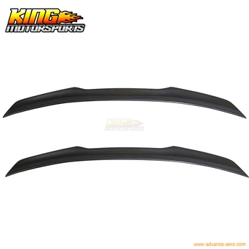 

Fit For 15 16 17 Ford Mustang Coupe H Style High Kick V Trunk Spoiler - FRP Matte Black USA Domestic Free Shipping