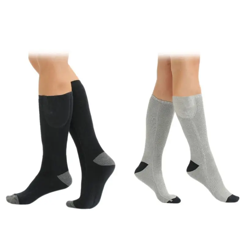 Newest Remote Control Electric Hot Socks 2200mA Charging Thermostat Lithium Battery Warm Heating Socks Can Be Washed