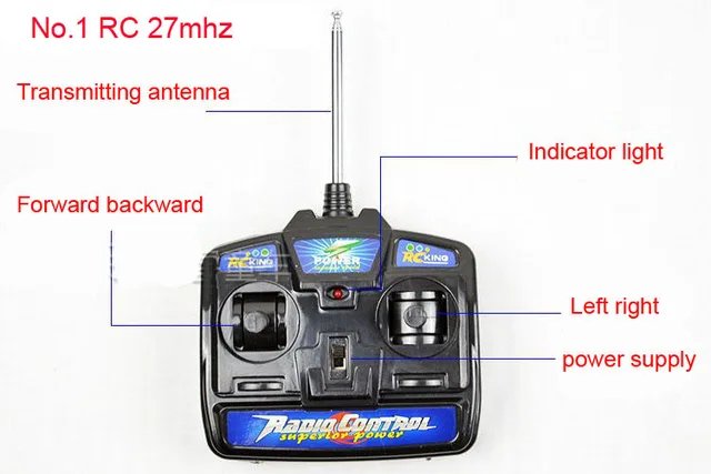 27MHZ/40MHZ/49MHZ 2.4G Remote Control 6V/12V Receiver Universal Radio Transmitter Bluetooth Controller for Toy Cars Dump Truck