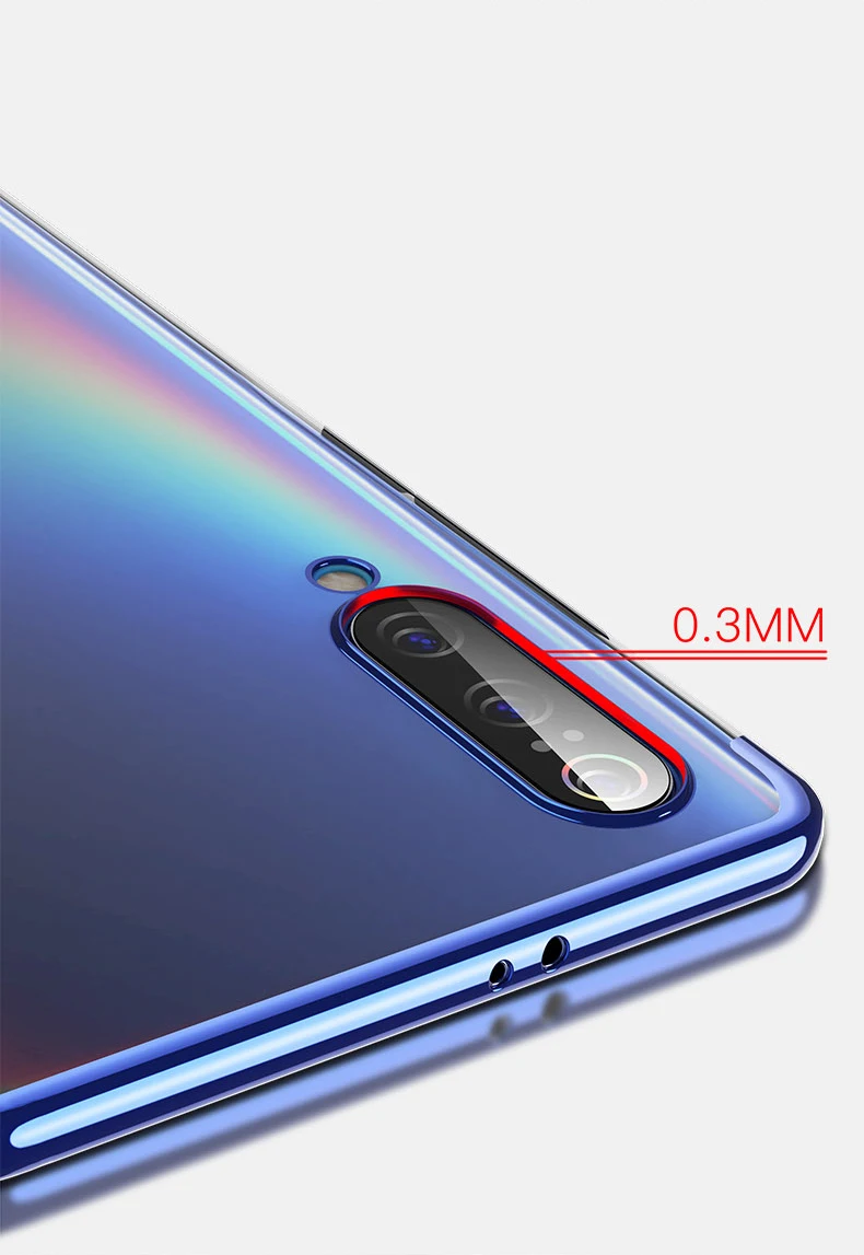 Чехол для Xiaomi Mi 9 9T Pro Lite Mi A1 A2 A3 Lite Прозрачный Бампер RedMi Note 8T 8 8A 7 7A K20 TPU Силиконовый противоударный чехол