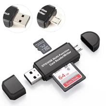 Новое поступление кард-ридер USB 3,0 type C на SD Micro SD переходник для sd-карт для ноутбуков OTG кардридер смарт-карта памяти SD ридер