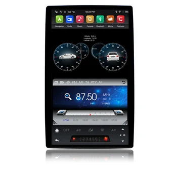 

6 Core 12.8 Inch Android 8.1 Car Stereo Radio 2 Din IPS Touch Screen 4G+32G FM AM Radio WIFI 4G GPS Navigation Multimedia Player