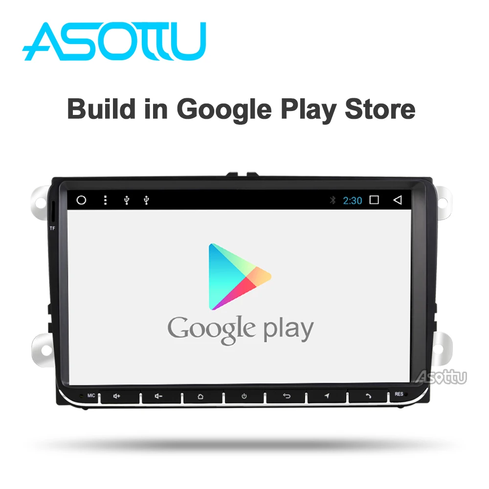 Автомобильный dvd-плеер Asottu VW602 android 9,0 PX6 для Skoda Fabia octavia Superb Yeti Seat Rapid для vw golf tiguan polo passat CC