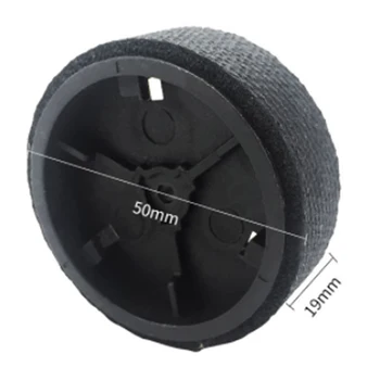 

2pcs Vacuum Cleaner Parts Tires+Rubber Strips For Irobot Braava 380 381 380t 320 321 390 390t Replacement