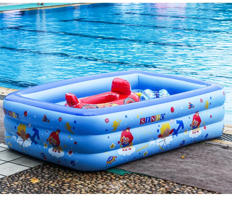 Piscina Gonfiabile Da 130Cm Per Bambini Piscina Estiva Per Bambini Piscina Gonfiabile Per Bambini In Pvc Piscine Da Bagno Per Bambini
