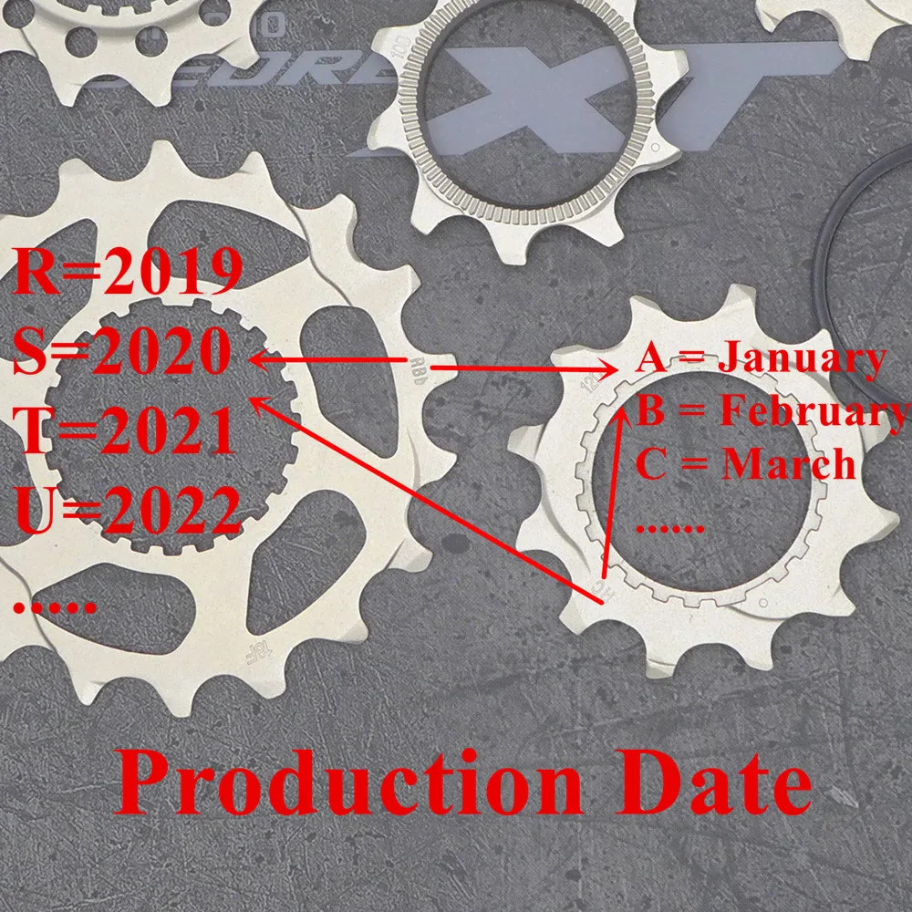 Bicycle Cassette Shimano SLX XT CS-M7100/M8100/M6100/M9100 12 speed Sprocket Wheel Cog Unit 10T 12T 14 16 18