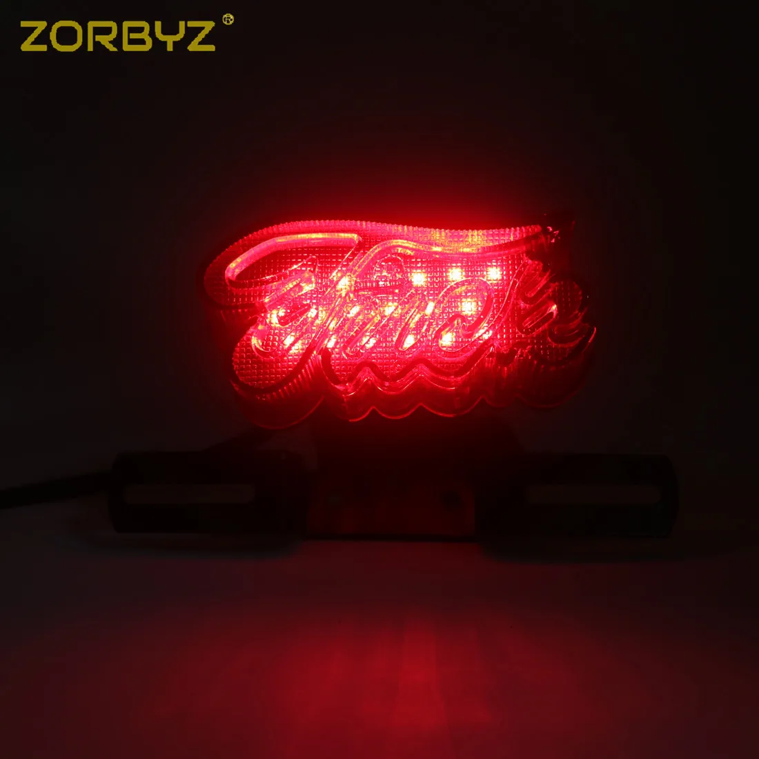 ZORBYZ Ретро светодиодный задний стоп номерной знак Торшер для Honda Kawasaki Suzuki Custom