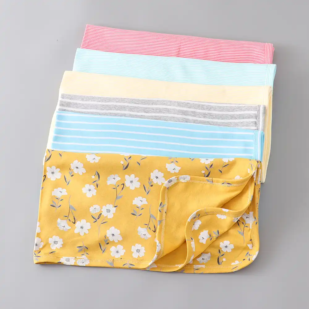 thin cotton receiving blankets