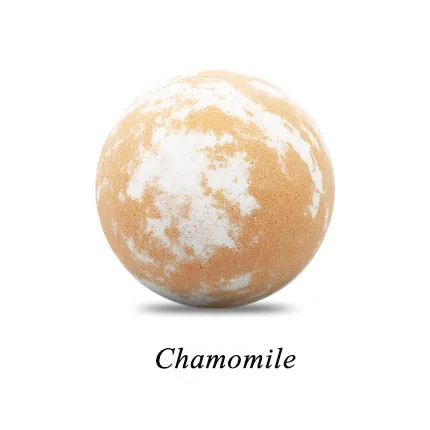 Chamomile Соляной шар для ванны органическая соль для ванны натуральный пузырьковый душ бомбы для ванны мяч спа тела отбеливающий легкий эфирное масло шарик для ванны - Цвет: Chamomile