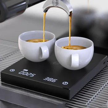 

Electronic Weighing Digital Kitchen Scale Backlight Baking Tools Easy Read Home Food High Accuracy Waterproof LED Display Coffee