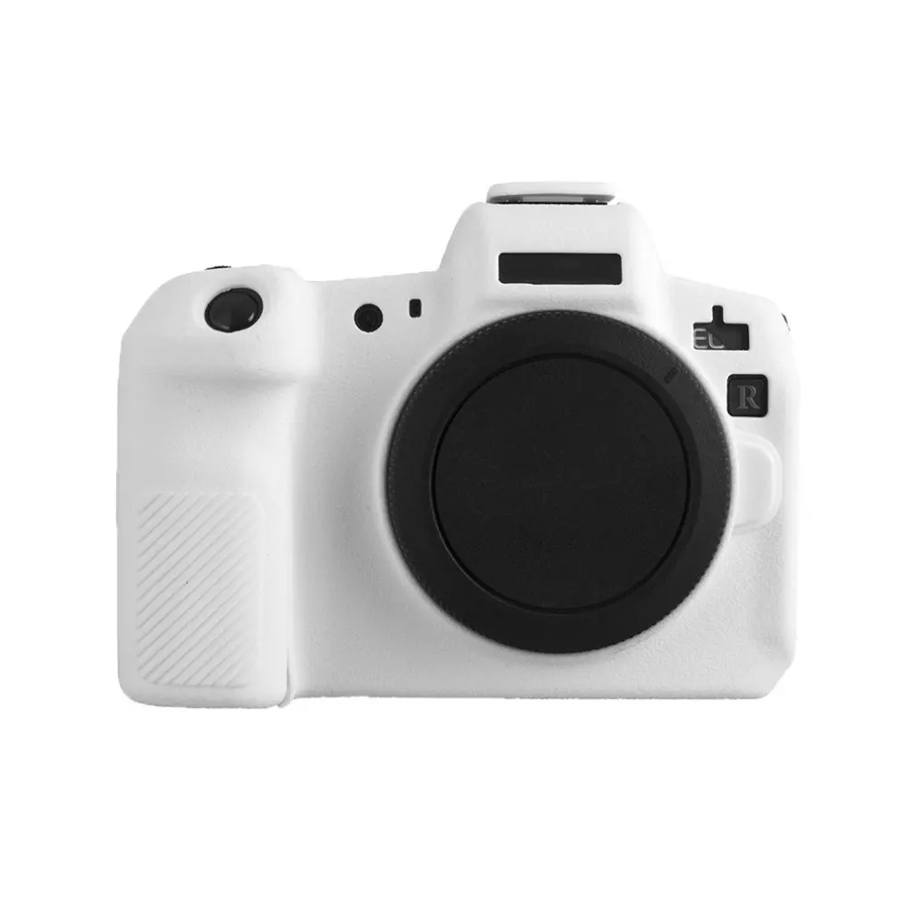 Canon Силиконовые Камера чехол для цифровой однообъективной зеркальной камеры Canon EOS R 1300D T6 M50 5D II III IV 5D2 5D3 5D4 4000D T100 800D T7i 6D II 6D2 70D 80D 200D SL2 750D - Цвет: Canon