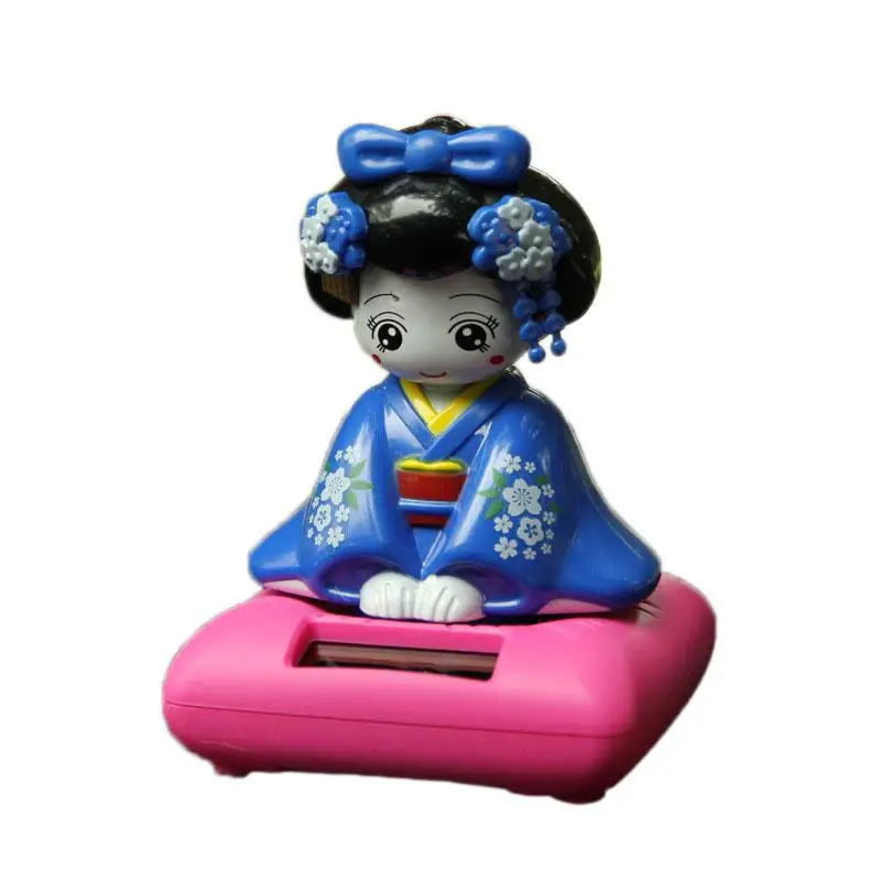 Нет солнечной энергии поплавок игрушка фигурка Nohohon японское кимоно Maiko Гейша