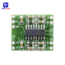 Diymore PAM8403 2 канала 2x3 Вт Мини цифровой аудио усилитель модуль мощности класса D аудио усилитель доска DC 2,5-5 В