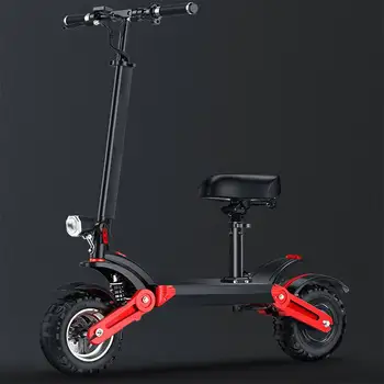 Billige M30 Klapp Elektrische Roller Erwachsene Mit Sitz 48V 500W Faltbare 12 Zoll Stabile Reifen Off-road Elektrische Roller Top Geschwindigkeit 150km