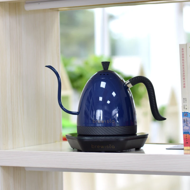 Description Picture 3 of item220VElectric Korean standard plug Brewista coffee pot Fine mouth brew coffee pot Pour Over Coffee  Kettle Gooseneck Pot 600ml