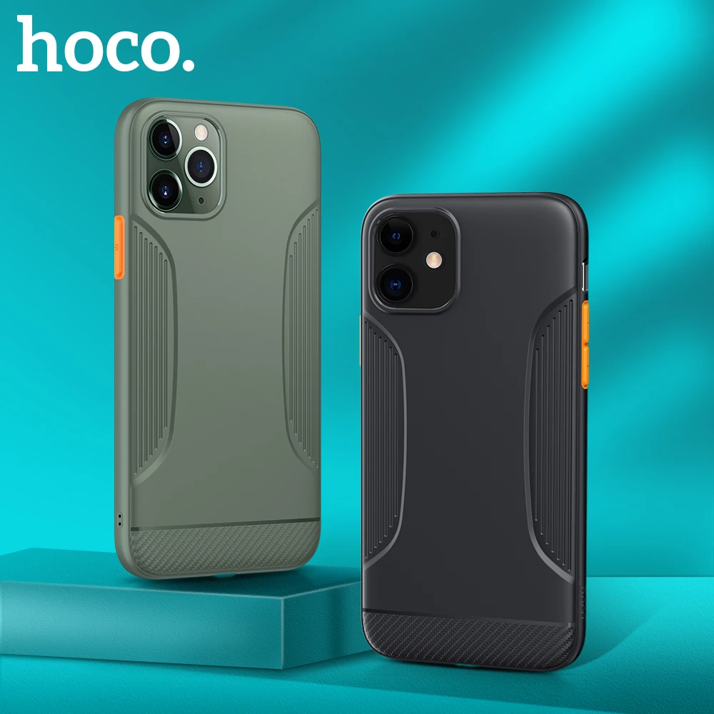 HOCO защитный чехол для iPhone 11 Pro Прочный бронированный чехол из ТПУ для Apple iPhone 11 Pro Max чехол для телефона Новинка