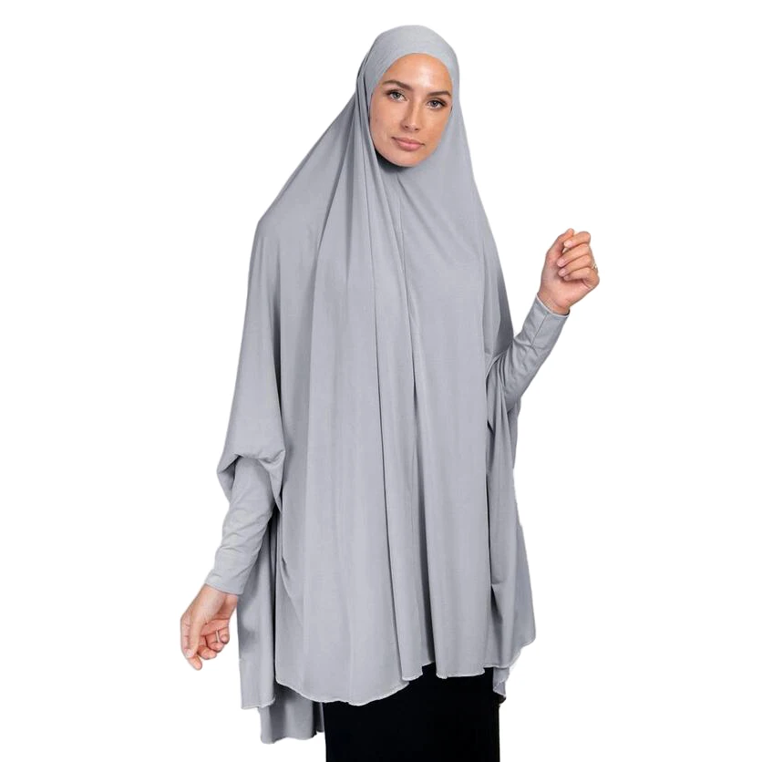 Hcxbb-1 Arabische Frauen volle Abdeckung Overhead Abaya Muslimisches Gebet Burka Hijab Dubai Islamische Robe Kleid Schal Hajj islamische Kleidung