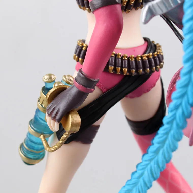 24 см Джинкс фигурки аниме коллекция моделей pvc игрушки куклы игра pvc героя Brinquedos игрушки для детей Рождество милый подарок