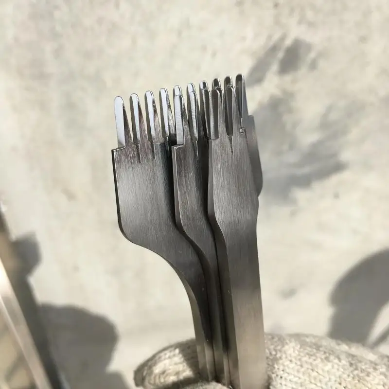 3 шт. Пробойники для кожи 38 мм 2/510 зубцов|stitching punch tool|tool toolhole tool |