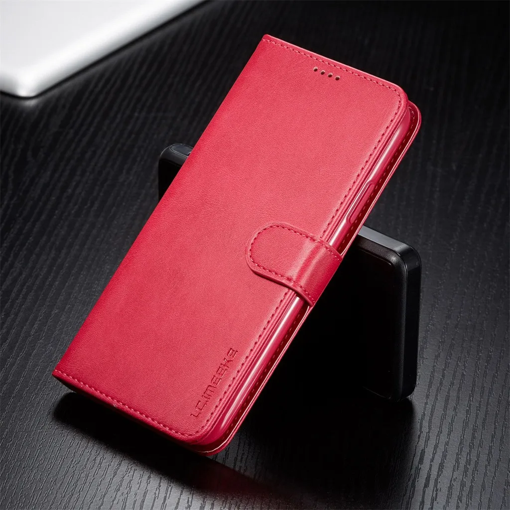 Wallet Case Leather Magnet Flip Cover Case With Card Slot Stand Leather phone Case For iPhone 11 Pro Anti-scratch Phone Case