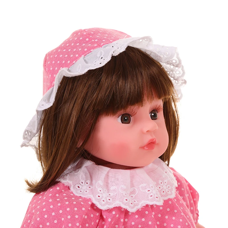 47 см Bebes Reborn baby muvieneca rebol силиконовый Reborn Super Baby Lifelike baby Bonecas baby Kid Doll toys для девочек