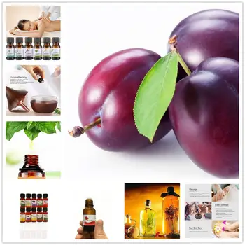 

1Pcs Aromatherapy Aromatic Plum Water-soluble Essential Oil Fruits Humidifier Aromatherapy Spa Bath Massage Essential Oil