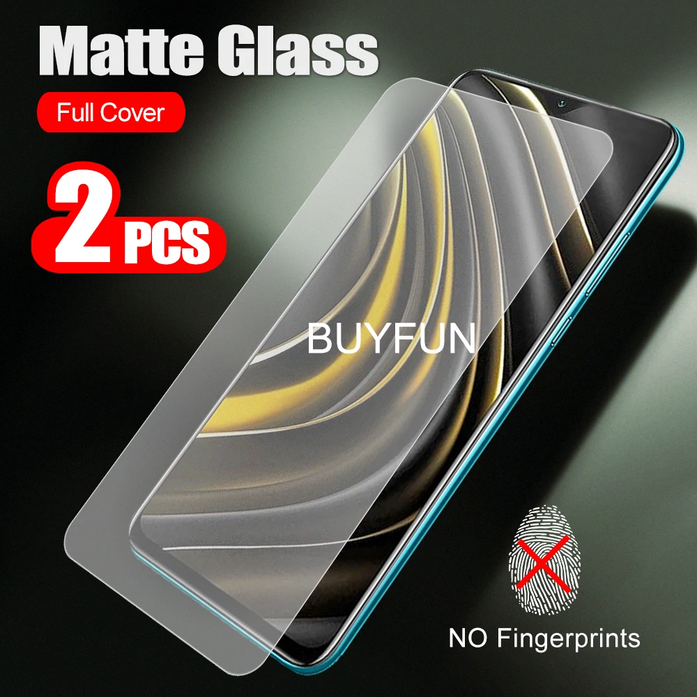 2 шт Безопасный матовый флакон для Xiaomi Poco M3 X3 NFC Tremp стекло на Xiomi маленький пок M 3X3