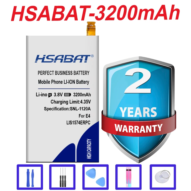 LIS1574ERPC 3200 мА/ч, Батарея для sony Xperia E4 E4G E2003 E2033 E2105 E2104 E2115
